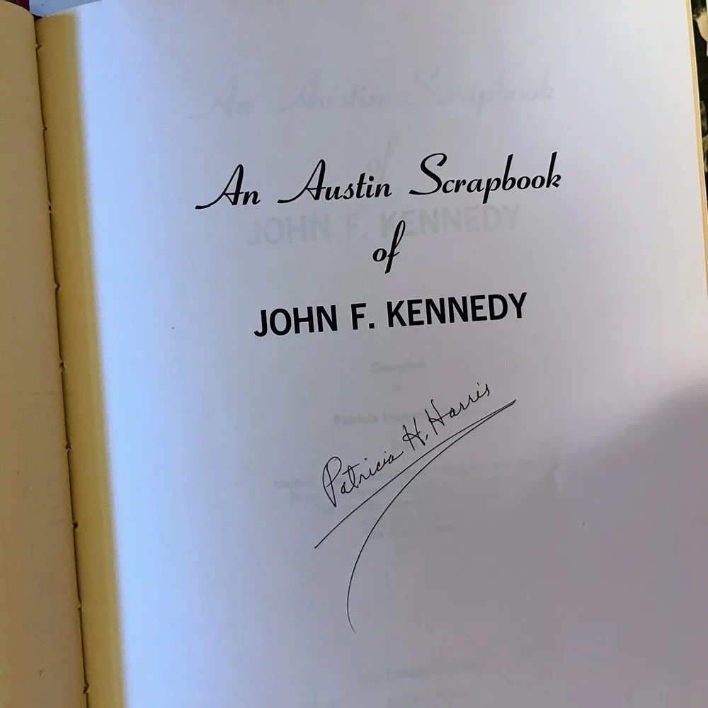 An Austin Scrapbook of John F. Kennedy 1964 Limited 1st Ed Signed By Author